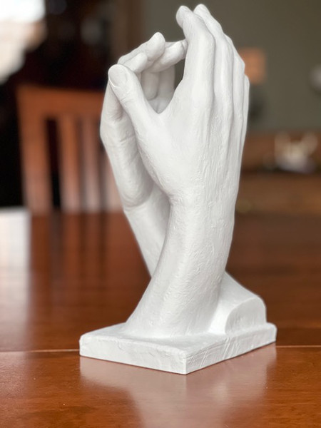 Cathedral Hands Rodin Statue Marble Drawing Study Sculptor Sculptures